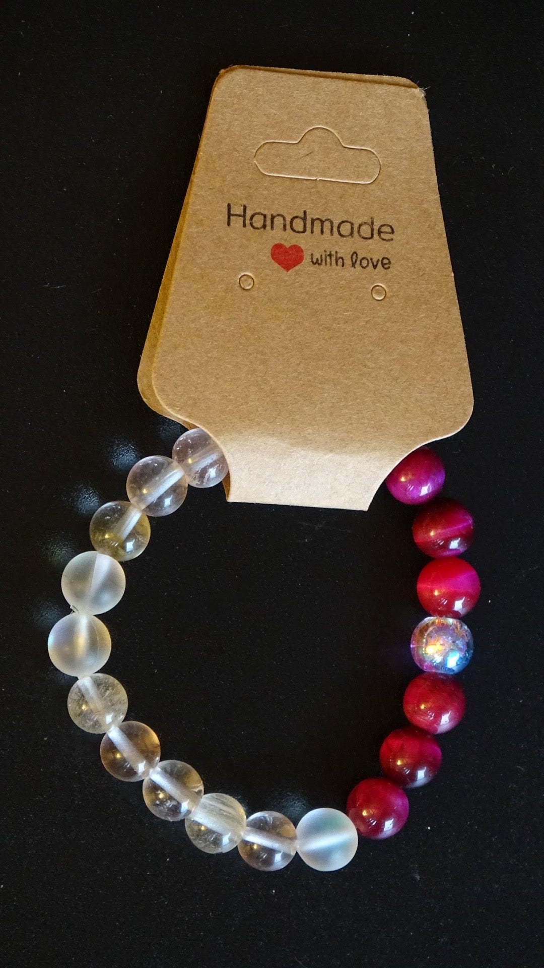 Dark pink tigers eye