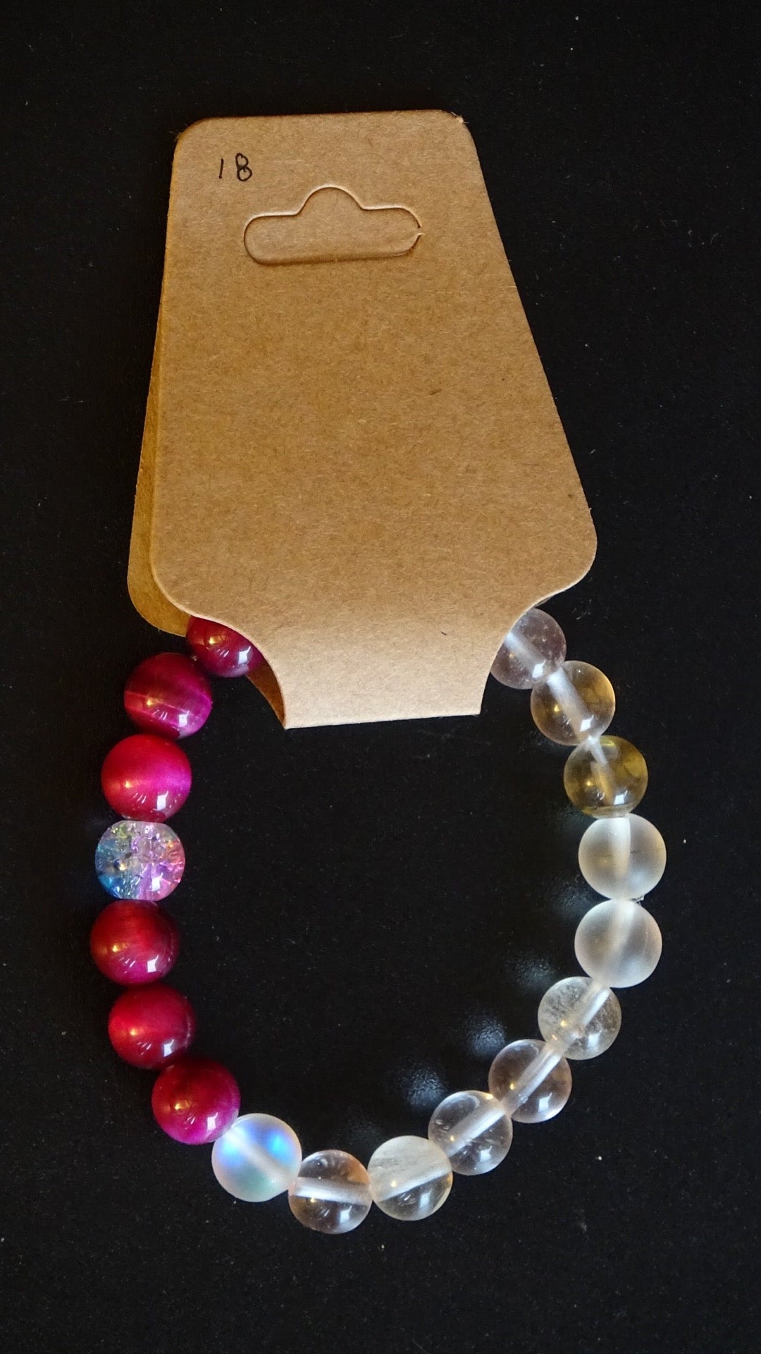 Dark pink tigers eye