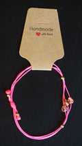 Pink hearts bracelet
