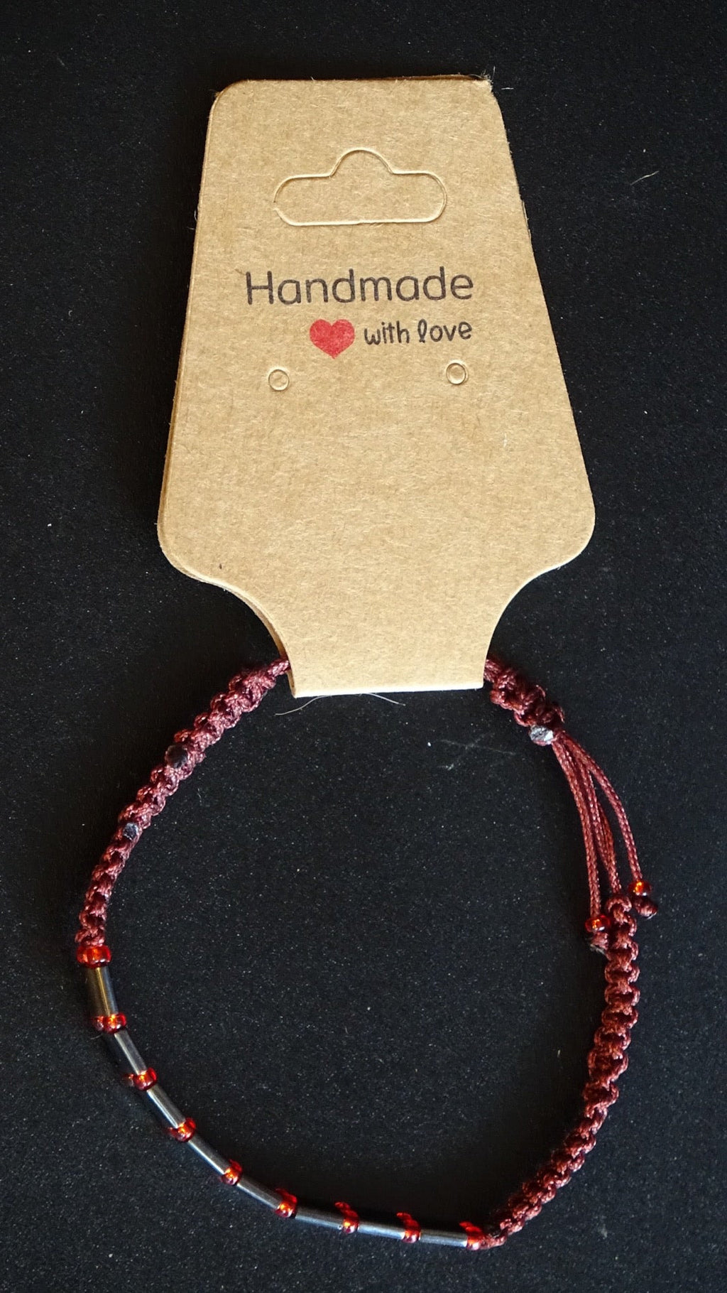 Red & Black bracelet