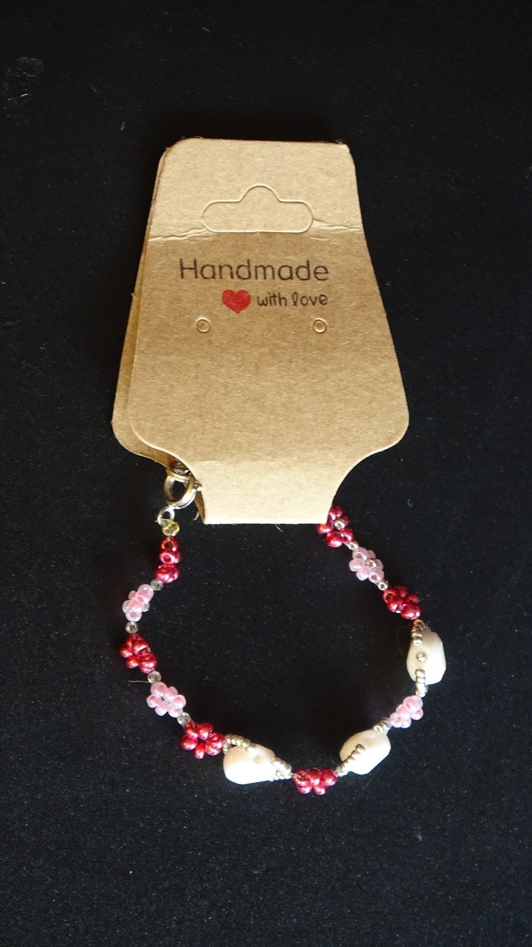 Seed bead bracelet