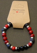 Red Quarts & Lava bead