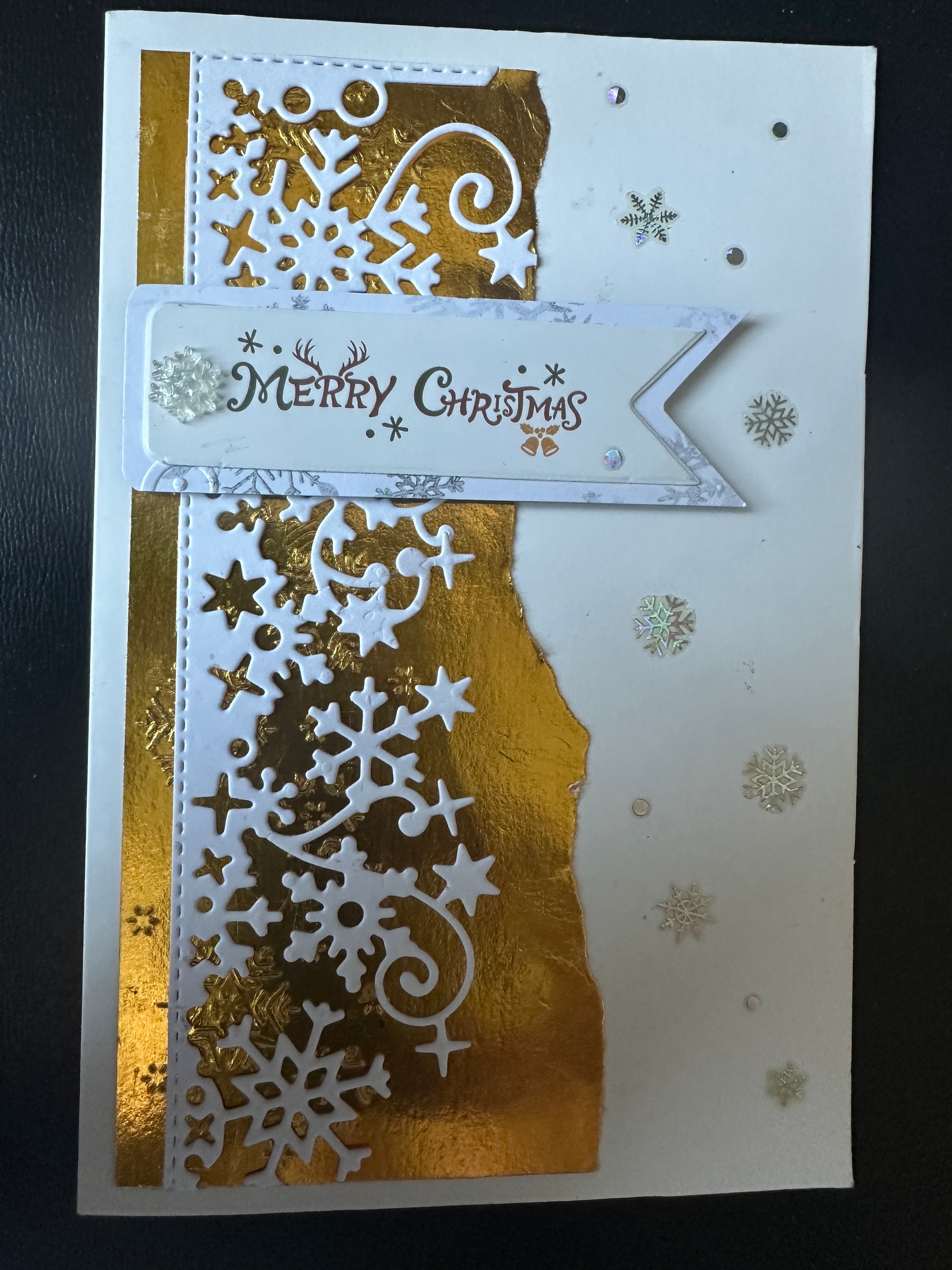 Merry Christmas - Gold