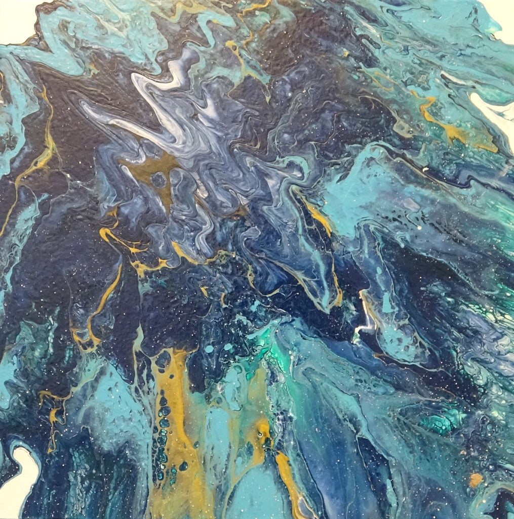 Blues with yellow streaks